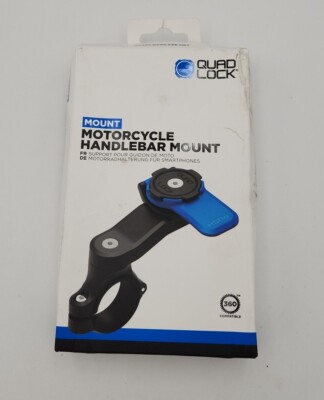 Quad Lock Motorcycle Smartphone Handlebar Mount QLM-HBR New 
