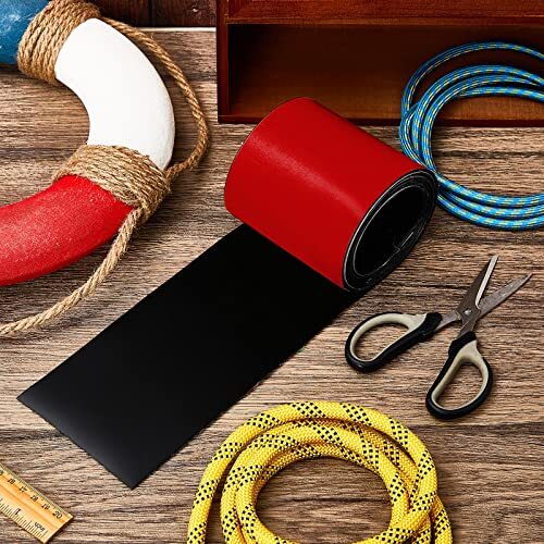 Boat Keel Guard Kayak Repair Patch Fiberglass Repair Kit for Hull DIY Protect...