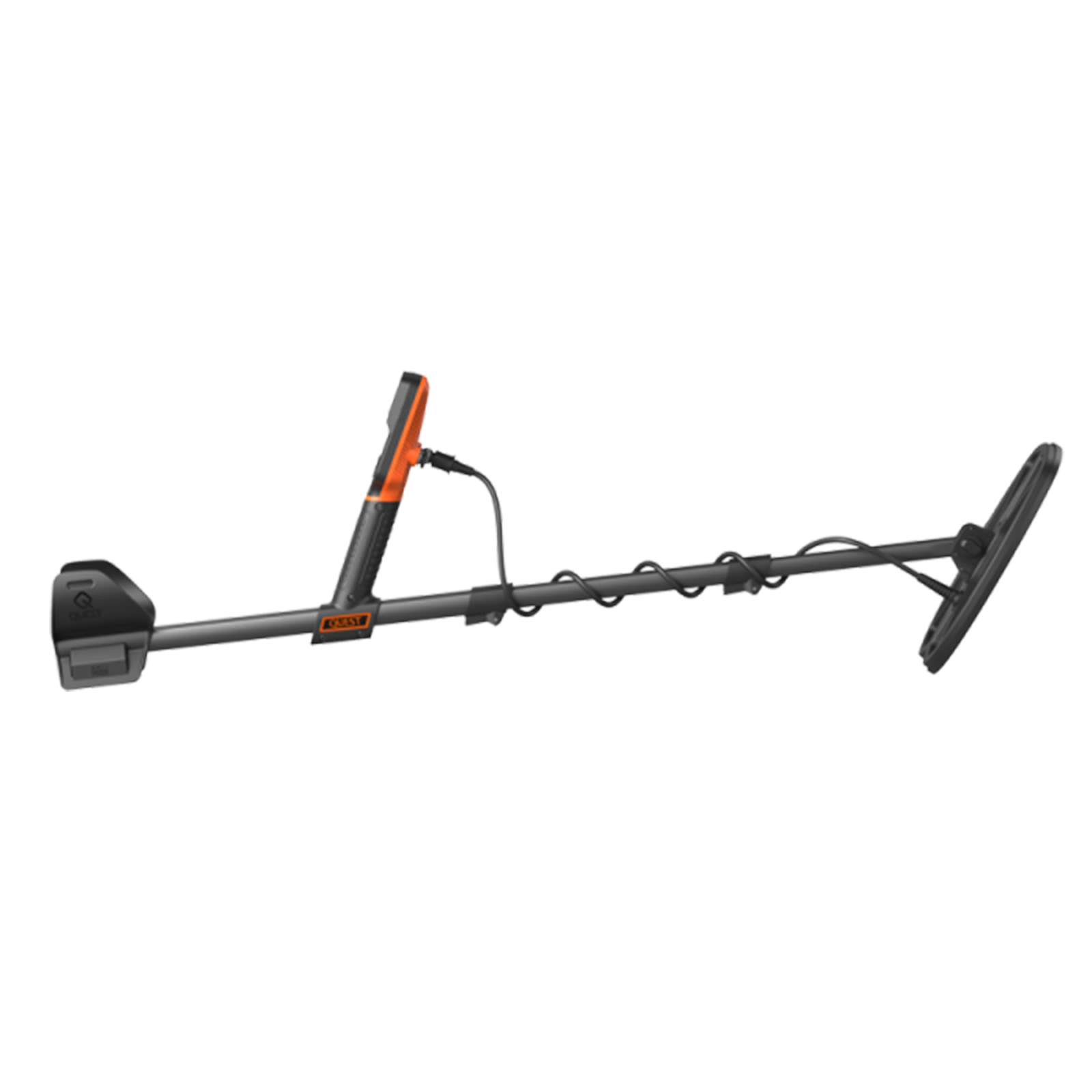 Quest Q30+ Metal Detector w/Wirefree Lite Headphones& RaptorX TurboD 9x11" Coil - Picture 8 of 8