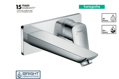 Genuine Hansgrohe Logis Single Lever Basin Mixer Wall-mounted With Spout 19.5 cm