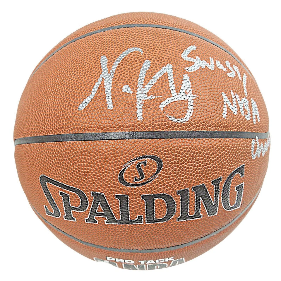 Nick Young Autografiado NBA Baloncesto Golden State Warriors Campeones Beckett Automático Foto 3 de 4