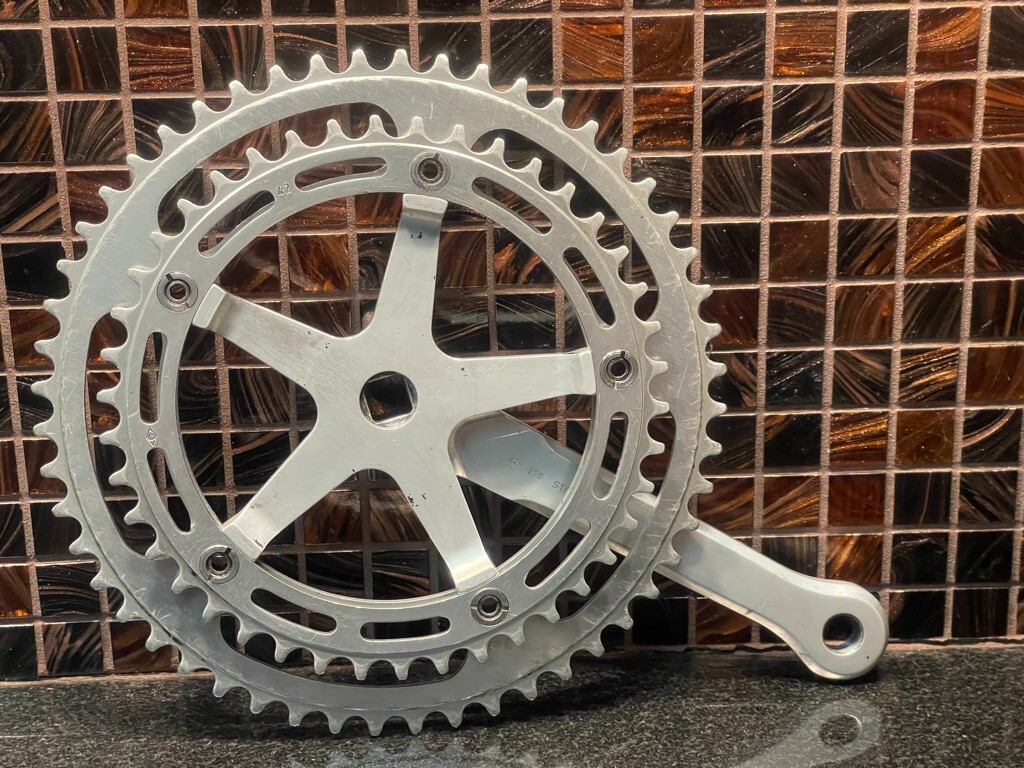 Campagnolo GS Strada 170mm Square Taper Cranks 52/42T Cranks Campagnolo GS Strada 170mm Square Taper Cranks 52/42T Cranks