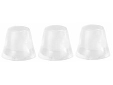 Markwort Knobcuff EZ Taper CLEAR Baseball Softball Bat Grip 3 PK Made in the USA