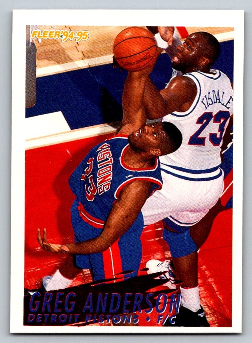 1994-95 Fleer - Greg Anderson #64