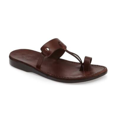 NEW JERUSALEM SANDALS DAVID NATURAL LEATHER 42
