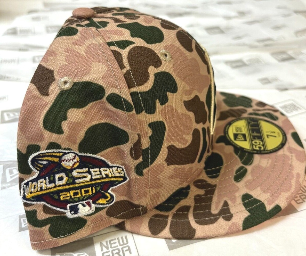 Arizona Diamondbacks NE Duck Camo 2001 World Series Fitted Hat