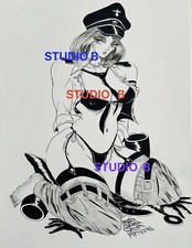 Ilsa Manga She Wolf of SS Cosplay Dyanne Thorne pS5 Art Kawaii comic book anime