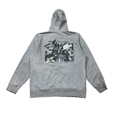 Rare Vintage Stussy x Yo Raps MTV Digital Underground Hoodie Men's