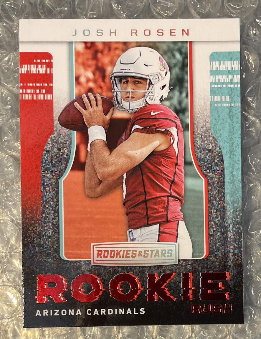 Josh Rosen Panini Rookies & Stars Rookie Rush #RR6 Base