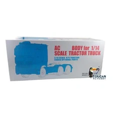 Toucanrc 1/14 RC 3 Axles Body Cabin DIY Tractor Truck Car Vehicle Shell Model