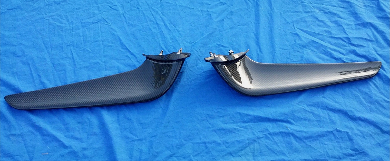 Front Bumper Moustage Wings OE Style For Ferrari F458-2pc-FBM