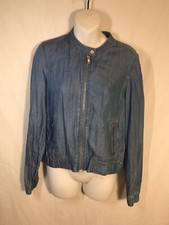 E Sprit Brand Womens Zipper Front Dyed Jacket Size Small New C Tags
