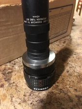 [USED] COSMICAR 50mm 1:1.4 Lens W/ C Mount Extension Tube Kit