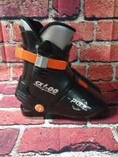 Roces CX600 Unisex Ski Boots Boys US 4 US Girlss 6 Mondopoint 23.0 267mm