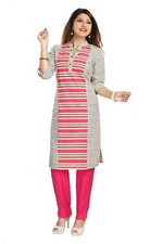 gia cotton kurti soft best in Summer and winter pink n grey easy wash