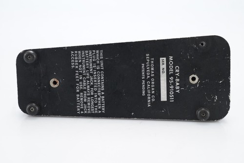 1976 Thomas Organ Co.Cry Baby Model 95-910511 Wah Effect Pedal #51773 - Picture 6 of 19