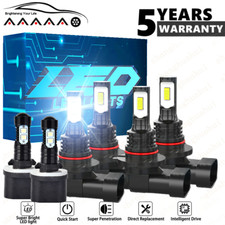 For Chevy Trailblazer 2002-2009 Combo 6x Led Headlight High Low Beam Fog Bulbs