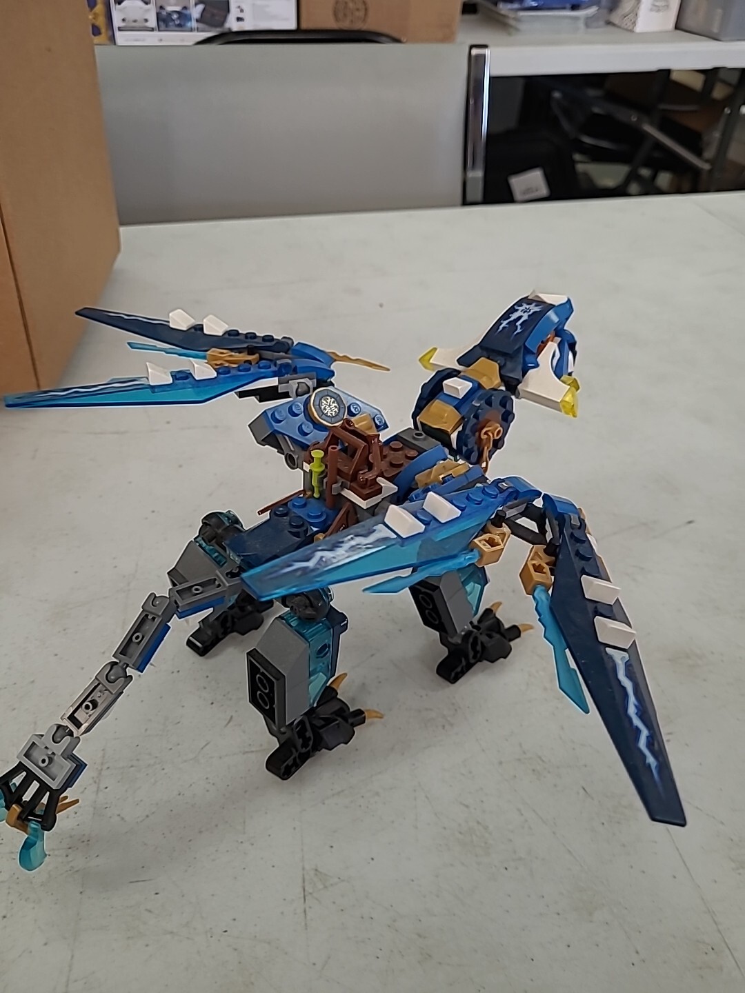 LEGO Ninjago (70602) Jay's Elemental Dragon * NO BOX *AS IS Falak