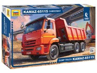 Kamaz-65115 Dump Truck Lkw 1:3 5 Kunststoff Modell Kit Zvezda