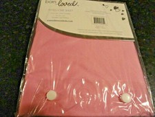 NEW BABY Fitted Crib Sheet Solid Bright PINK Microfiber Toddler bed soft