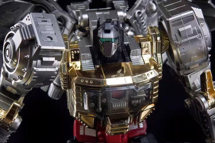 Ready! 4th Party MP-08 MP08 King Grimlock Oversized Stainless