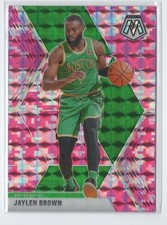 19-20 Mosaic Pink #89 Jaylen Brown Base Celtics