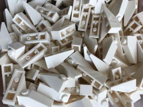 Lego Slope 33° 3x1 White x16 4286