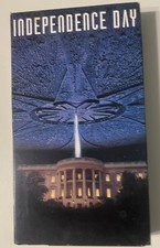 VHS Independence Day 1996 Will Smith With Holographic Insert