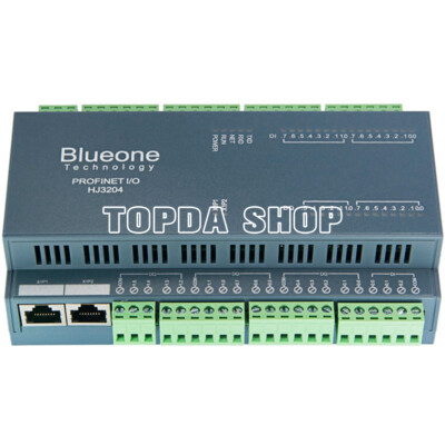 replace Profinet Remote IO Module Distributed IO 16DI 14DO 4AI PN Gateway GSD