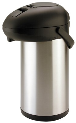 Airpot Isolierflasche Edelstahl Pumpentopf Heiß- oder Kaltgetränkespender 5,0Ltr