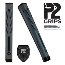 P2 Golf Putter Grip - Reflex Tour Oversize Grey - Replacement Grip +FREE Tape
