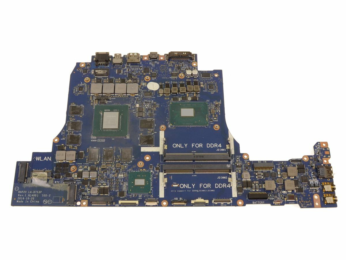 For Dell Alienware 15 R3 17 R4 I7-7820HK GTX1080 Motherboard LA