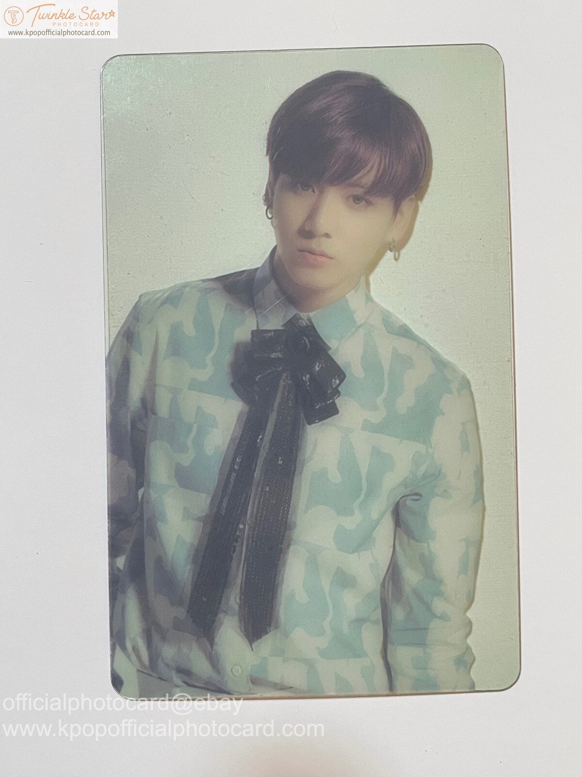 BTS Army Booth 3rd FC Wings Tour in Seoul Jungkook Official Photo Card