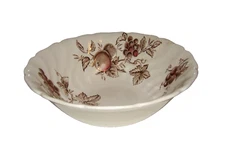 Johnson Brothers Harvest Time Round Vegetable Bowl Made In England 8.25 Inch
