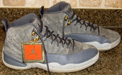 jordan 12 gray wolf