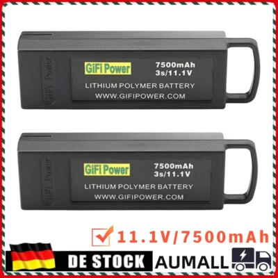 2 Stück 7500mAh DROHNEN Akku BATTERIE für YUNEEC Q500 Q500+ 4K Typhoon Drone Neu
