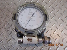 RCM INDUSTRIES 1/2-73-L-20-AD1 1/2" FLOW METER 180 PSIG 212 F