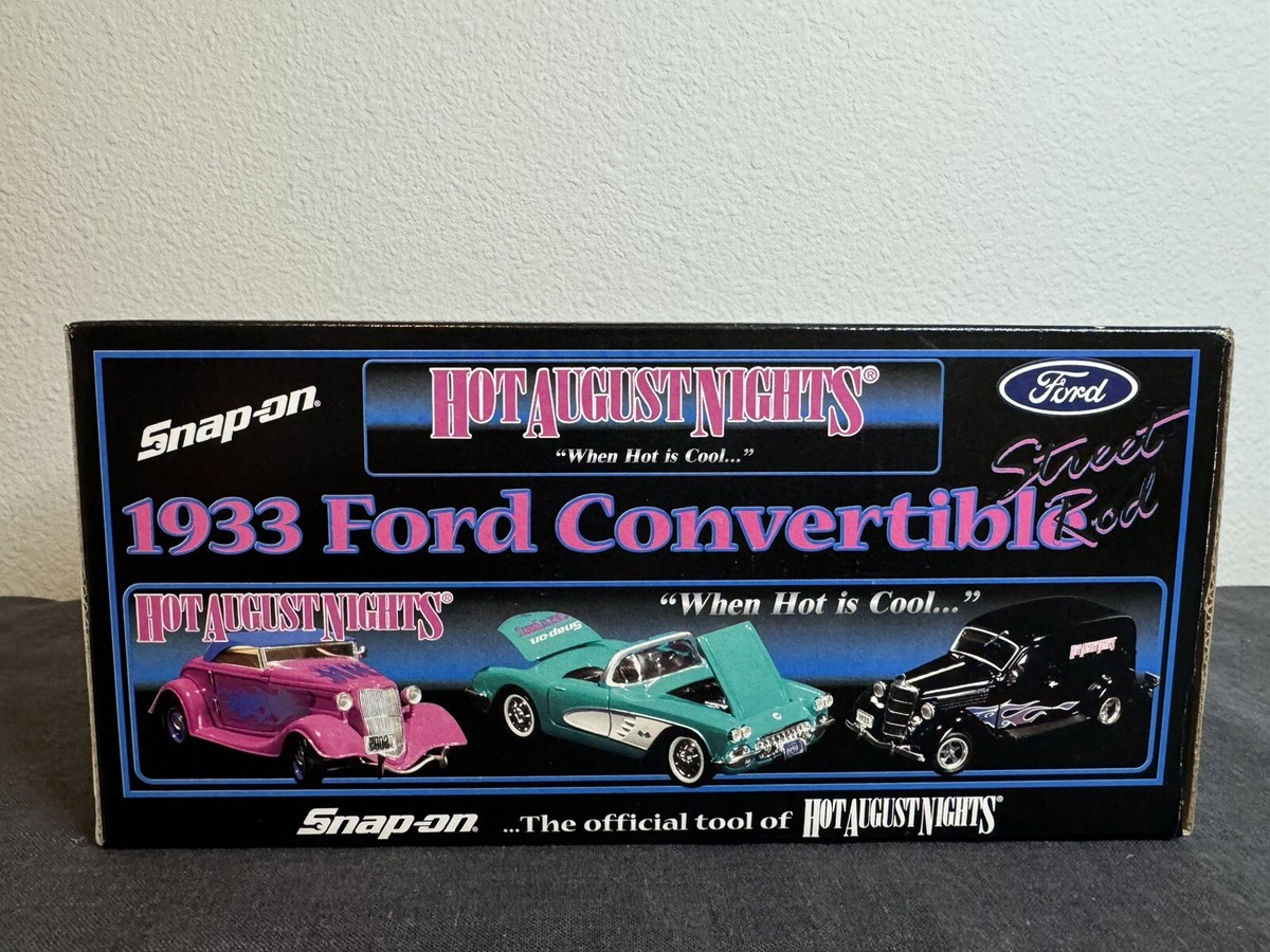 Snap-on 1933 Ford Convertible Street Rod Limited Ed Diecast