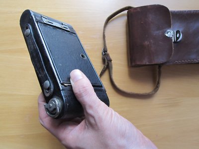 Appareil Photo Ancien Kodak Autographic Brownie N2 – Pliant, Collection, Format A-120