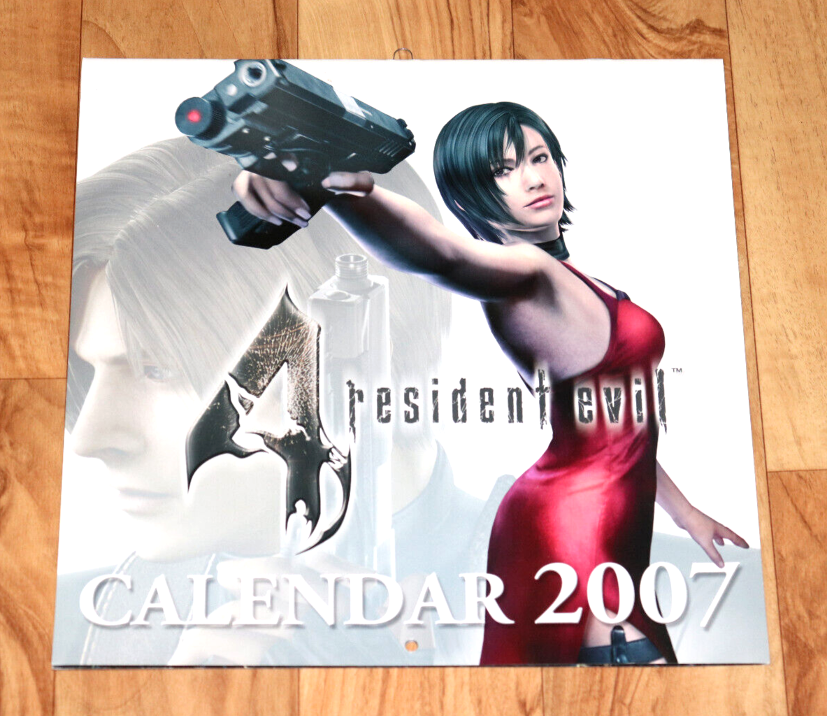 2007 Resident Evil 4 Very Rare German Calendar Capcom Ada Wong