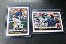 2020 TOPPS BIG LEAGUE YORDAN ALVAREZ BASE & HIGHLIGHT ROOKIE 