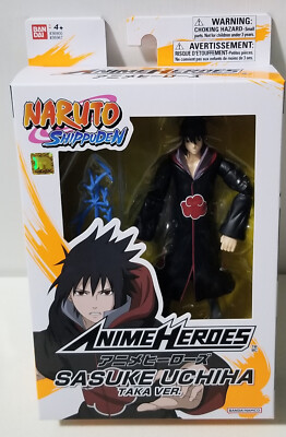 Authentic Bandai Anime Heroes Naruto Shippuden Sasuke Uchiha Taka
