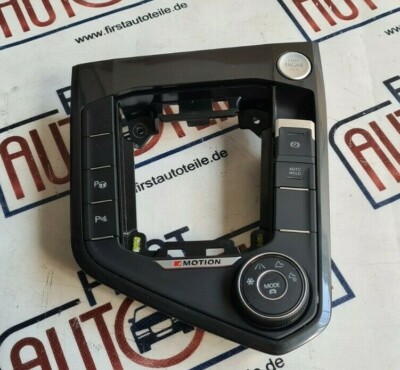 VW Tiguan AD1 RHD Console Driving Profile Switch Panel Park Brake Start Button