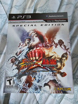 Street Fighter X Tekken Special Edition Sony PlayStation 3 PS3 Capcom New Sealed