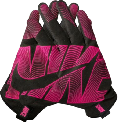 NWT Nike Womens Lunatic Training Fitness Gloves XS Black/Pink MSRP