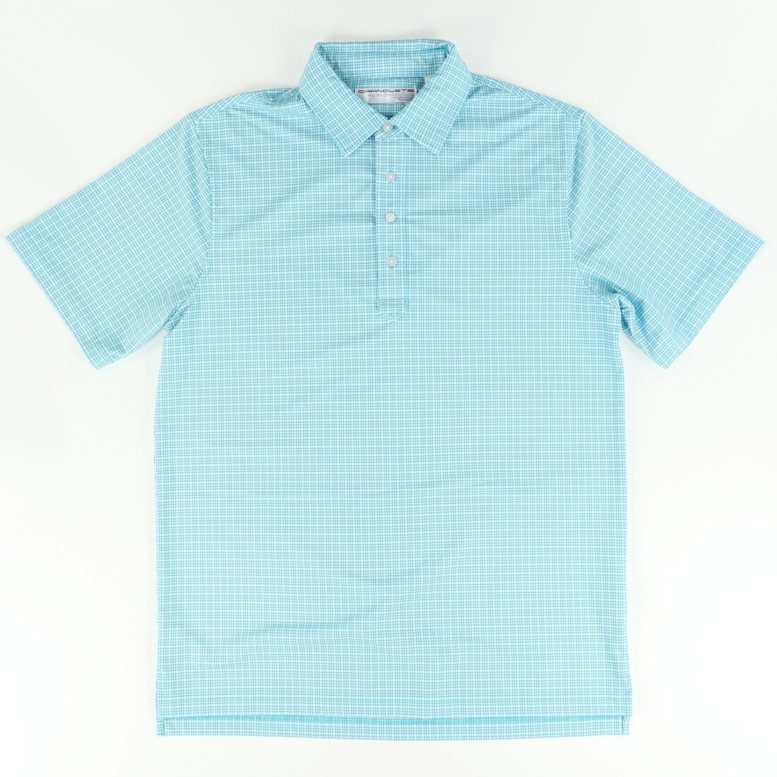 Carnoustie Performance Grid High Stretch Polyester Po… Gem