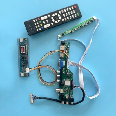 For LTM190ET01 1280x1024 30 Pin LVDS 2CCFL USB AV HDMI DVB-T2/C Driver Board Kit