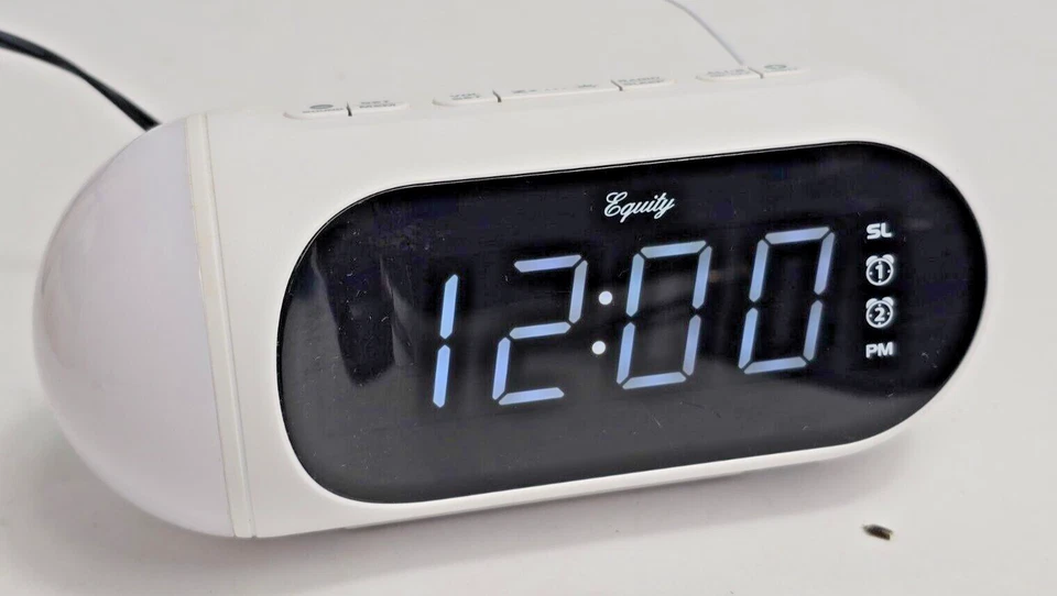 Equity Clock Radio with Nature Sounds and Mood Light Model: M80734 - Image 3 of 4