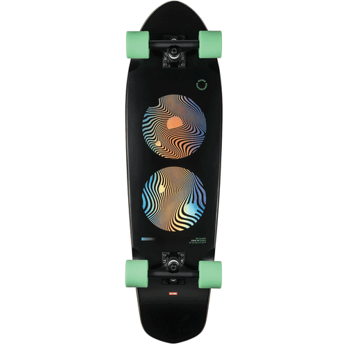 Globe Cruiser Skateboard Big Blazer schwarz/grün 9,125" x 32" - Bild 1 von 4