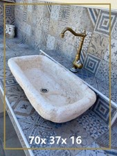 LAVANDINO LAVABO LAVELLO PER CUCINA ESTERNO DA GIARDINO IN CEMENTO BAGNO MARMO